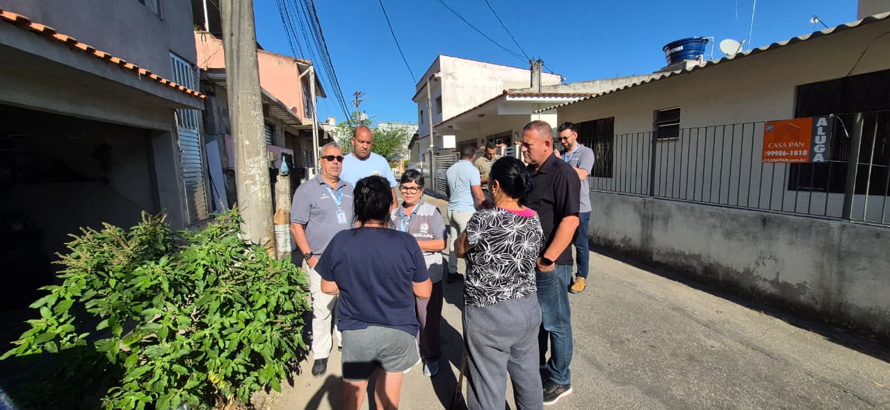 AGENERSA fiscaliza serviços da Rio Mais Saneamento em Piraí