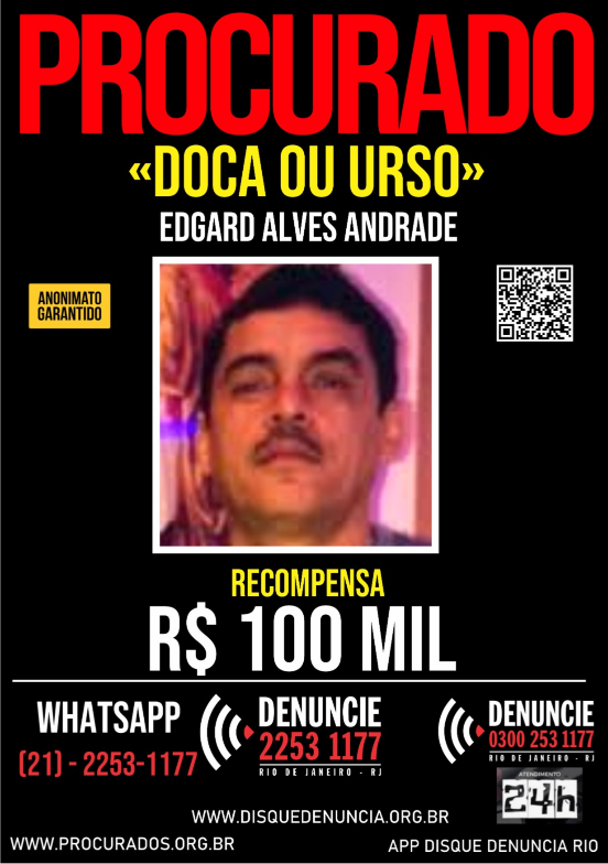 Disque Denúncia oferece recompensa de R$ 100 mil por informações que levem polícia a Doca