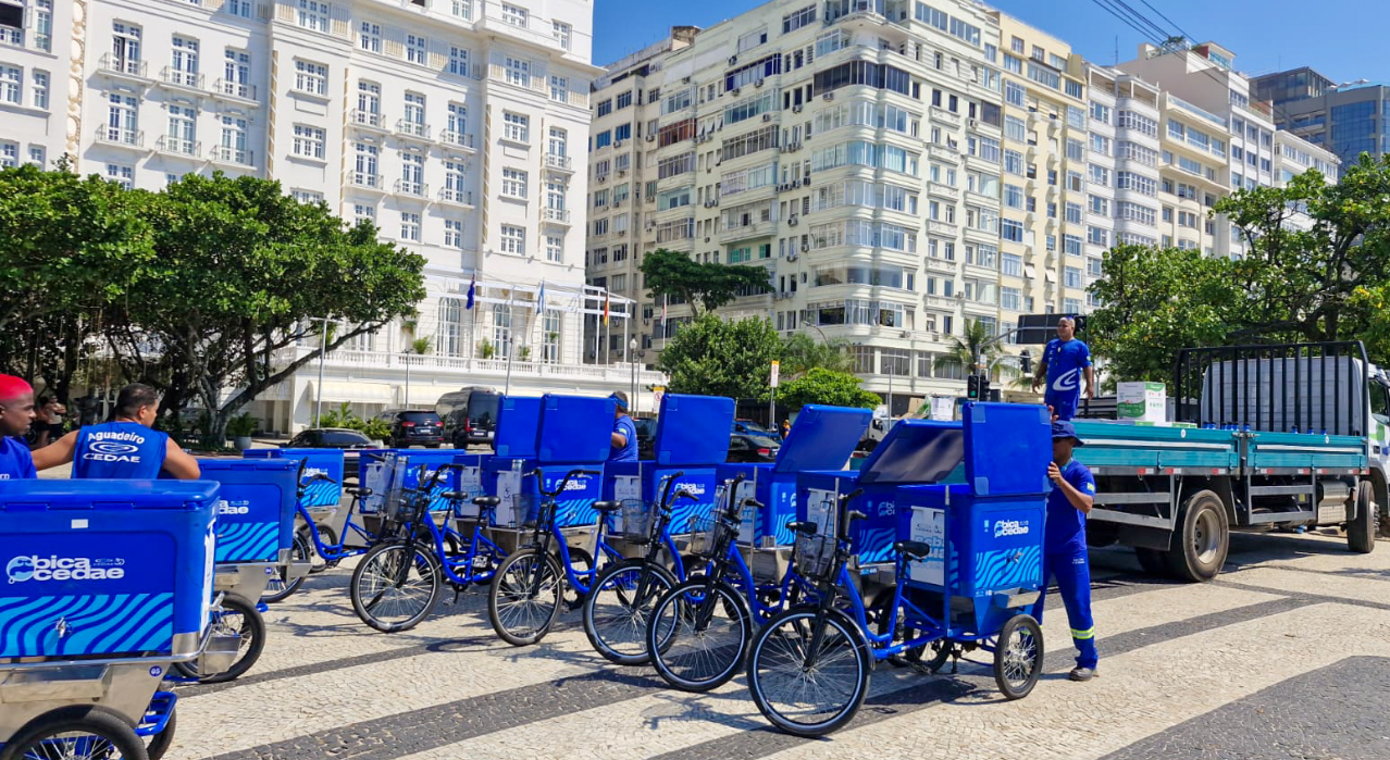 Governo do Rio reforça ações contra o calor com megaoperação de hidratação