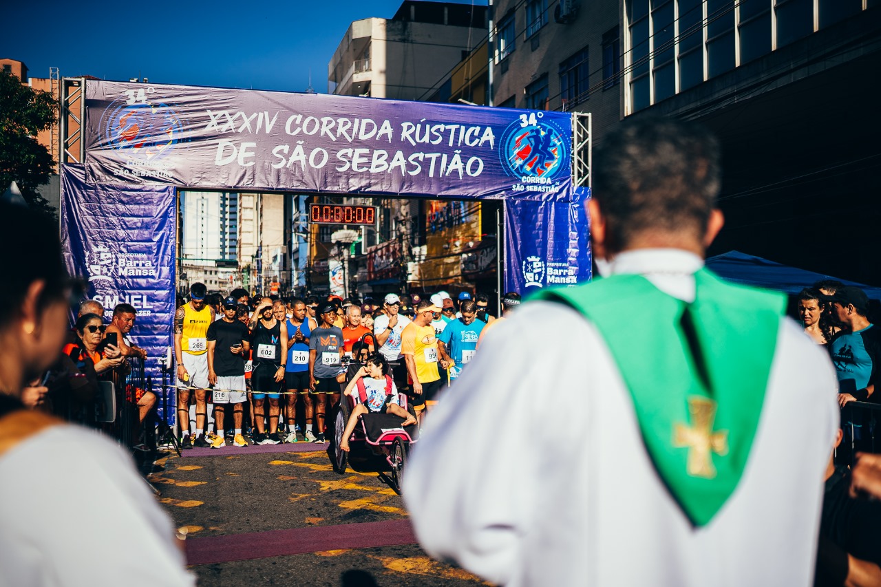 Corrida de São Sebastião: Retirada de kits será neste sábado no saguão da Prefeitura de Barra Mansa