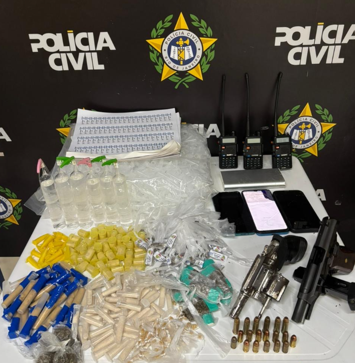 Operação contra o tráfico resulta em prisões e apreensões em Barra Mansa