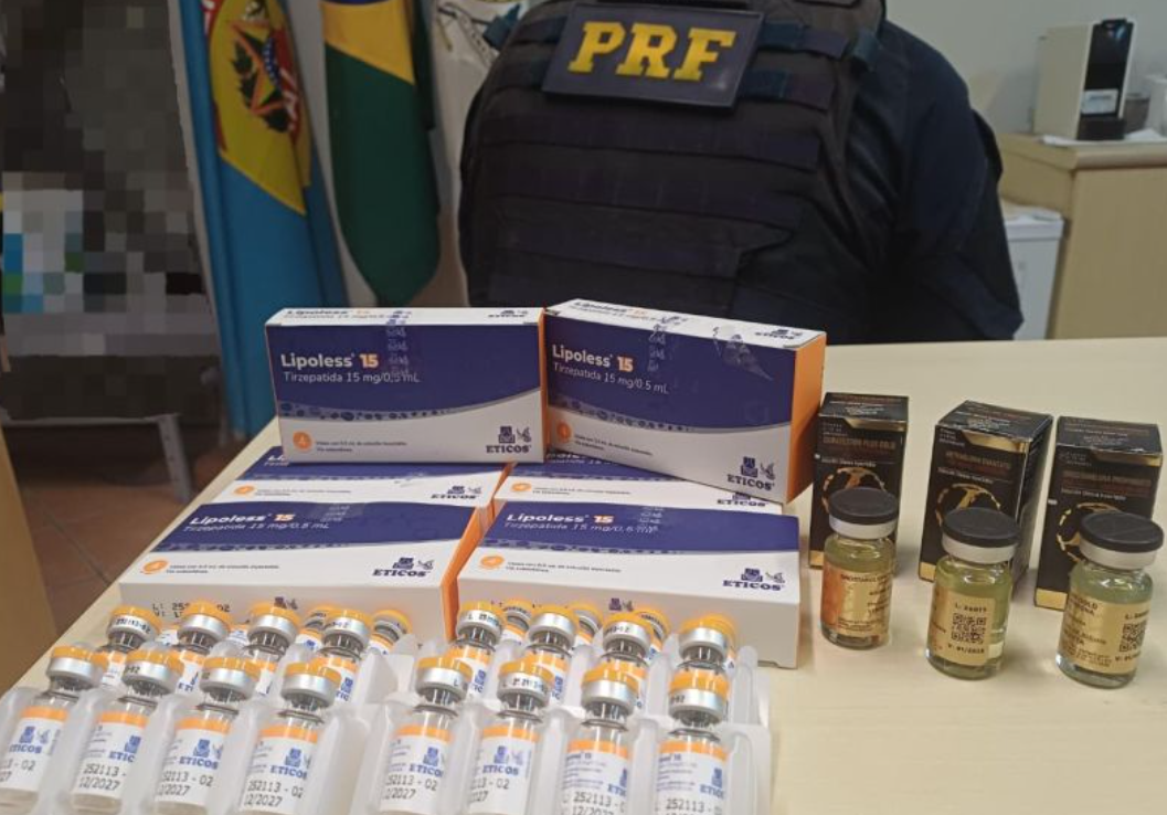 Dois homens são presos na Via Dutra com anabolizantes e medicamento proibido