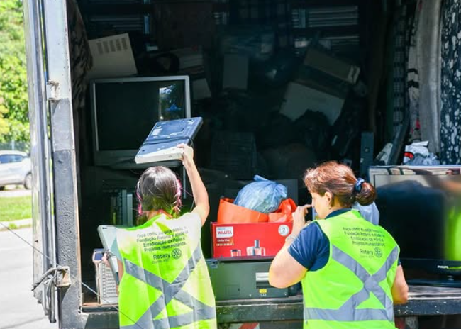 Parque das Águas recebe campanha de descarte solidário de eletrônicos em Resende
