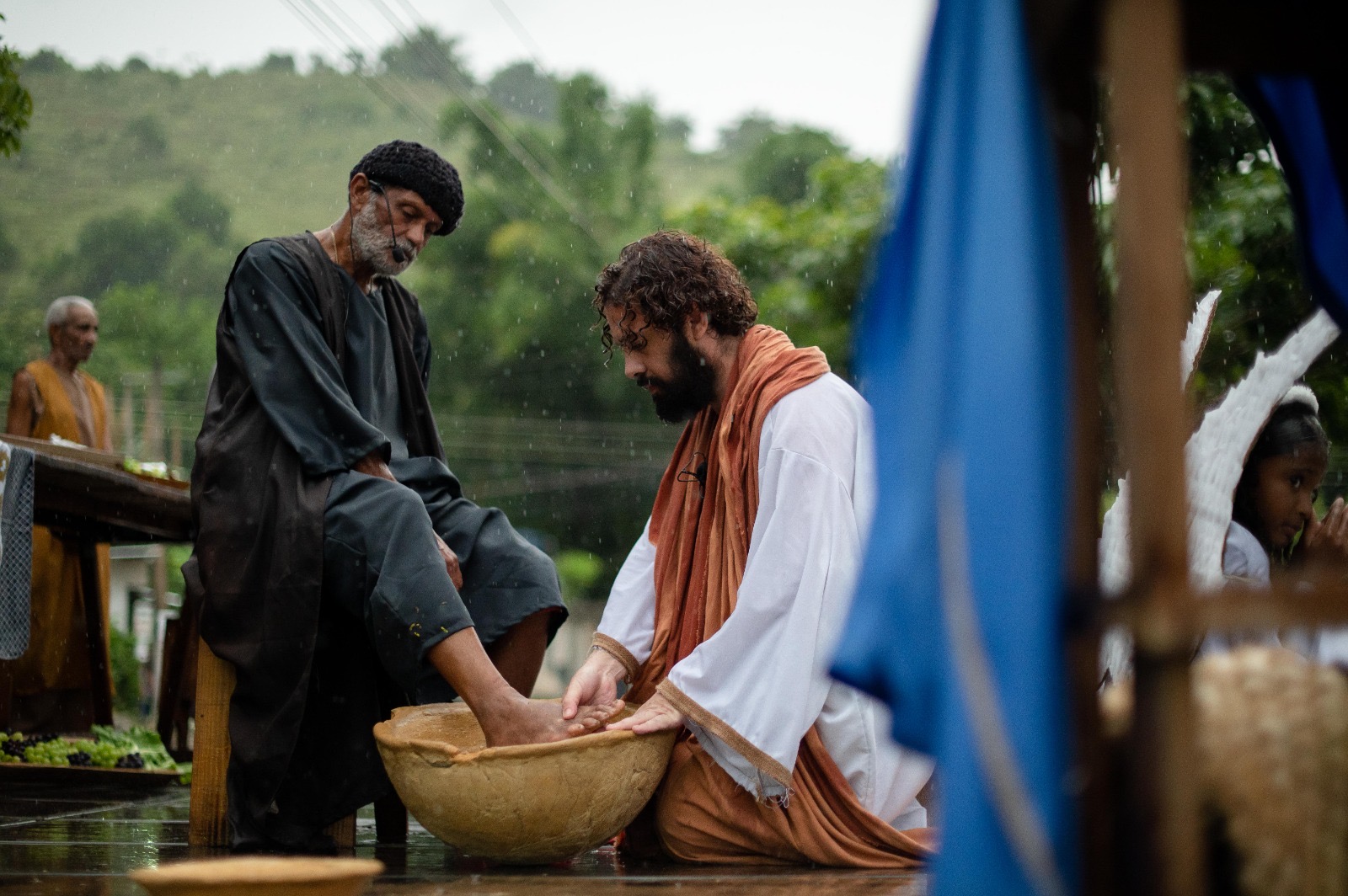 Encenação da Paixão de Cristo reuniu cerca de 2 mil pessoas em Barra Mansa