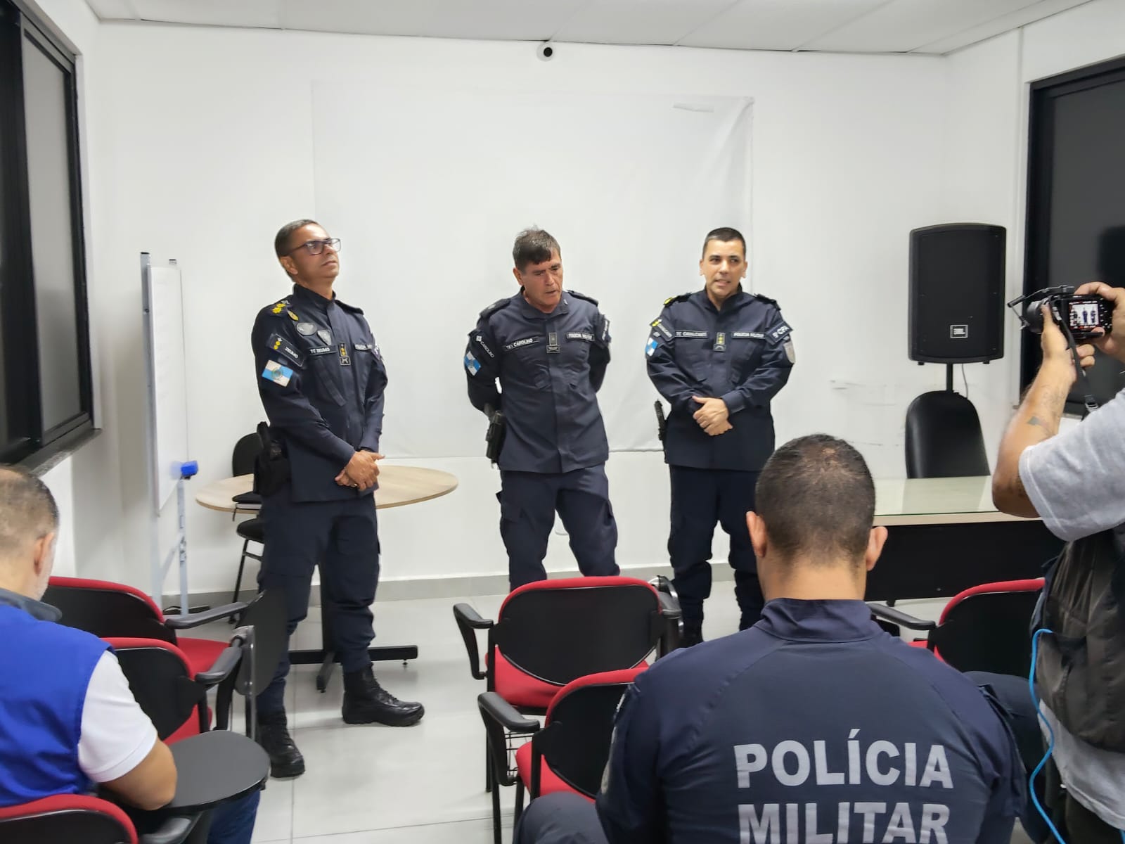Comando da 3ª CIPM de Barra Mansa é apresentado em reunião do Conselho Comunitário de Segurança