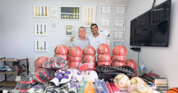 Porto Real recebe novos materiais esportivos para reforçar oficinas no município