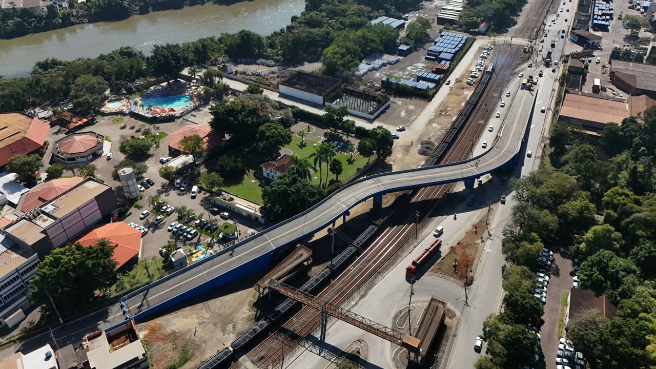 Barra Mansa inaugura viaduto Elias Barbará, nova ponte e ligação viária nesta terça-feira