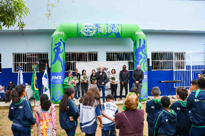 Resende amplia incentivo ao esporte com inauguração do Centro Esportivo Municipal Sagrado Coração
