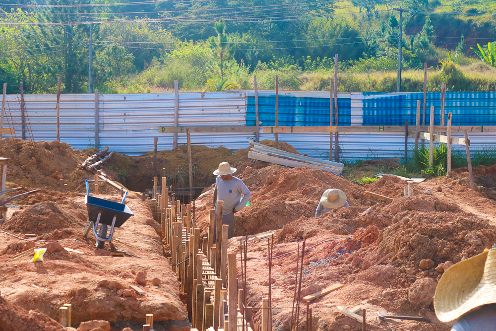 Obras da nova UPA de Penedo avançam para fase de fundação