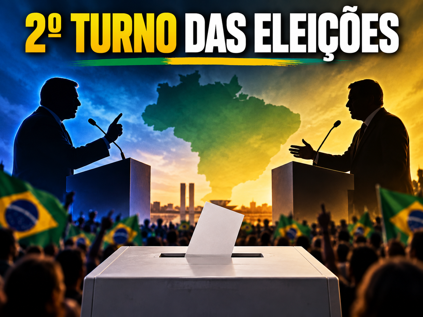 Flávio Bolsonaro e Lula iniciam disputa pelo segundo turno da eleição presidencial