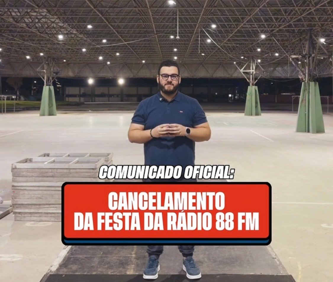 Rádio 88 prioriza segurança e suspende festa em Volta Redonda
